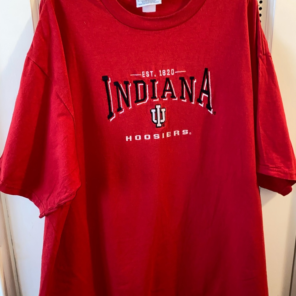 Indiana Hoosiers IU Red T-Shirt by Lee XXL